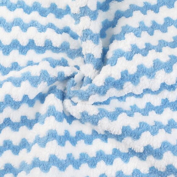 12 Pack Absorbent Reusable and Washable Clean Cloth 10" x 10" Blue - Picture 2 of 6